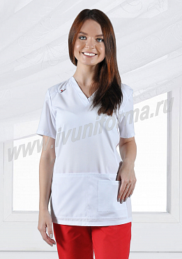 Блуза медицинская женская арт. М-40-16-ГАЛ